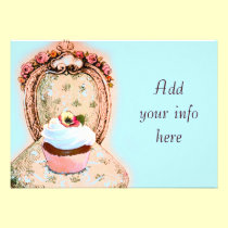 Invitación del Victorian de la magdalena de la fie invitaciones