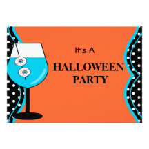 Invitación divertida del fiesta de Halloween