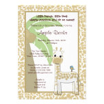Invitación dulce de la fiesta de bienvenida al beb