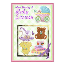 invitación dulce de la fiesta de bienvenida al beb