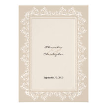 Invitación elegante clásica del boda del damasco