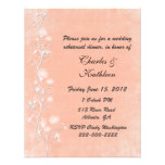 Invitación elegante de la cena del ensayo del boda