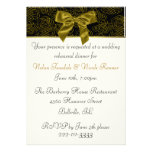 Invitación elegante de la cena del ensayo del boda