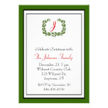 Invitación elegante de la fiesta de Navidad del mo