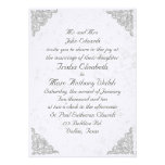 Invitación elegante del boda