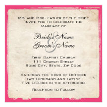 Invitación elegante del boda de las rosas fuertes