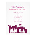Invitación elegante del fiesta de Bachelorette