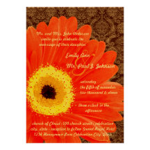 Invitación elegante hermosa del boda de la margari