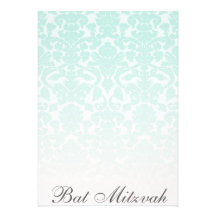 Invitación elegante simple de Mitzvah del palo