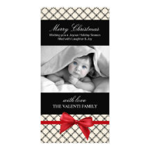 Invitación elegante y moderna del nacimiento tarjetas fotograficas personalizadas