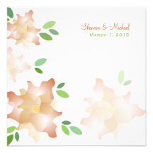 Invitación estilizada del boda de Brown de las aza
