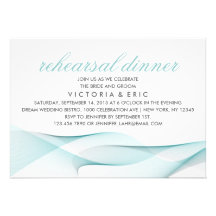 INVITACIÓN ETÉREA DE LA CENA DEL ENSAYO DE LA MODA