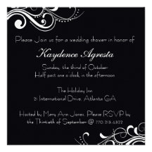 Invitación eterna de la ducha del boda del amor