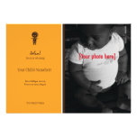 Invitación etíope de la adopción del muchacho