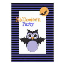 Invitación fantasmagórica del fiesta de Halloween 
