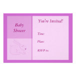Invitación - fiesta de bienvenida al bebé