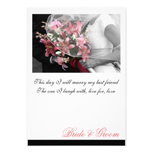 Invitación floral del boda del monograma artístico