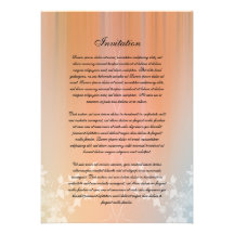 Invitación floral romántica