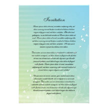 Invitación floral romántica