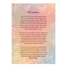 Invitación floral romántica