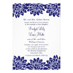 Invitación floral y moderna del boda