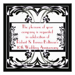 Invitación formal del art déco