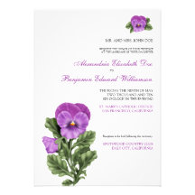 Invitación formal floral del boda de la primavera 