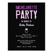 Invitación fresca del fiesta de Bachelorette del a