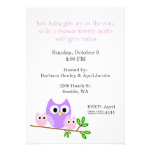 Invitación gemela de la fiesta de bienvenida al be