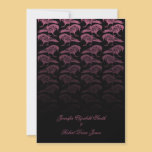 Invitación gótica de la boda del cuervo púrpura invitaciones