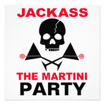 Invitación - JACKASS, el fiesta de Martini