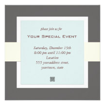 Invitación limpia y simple
