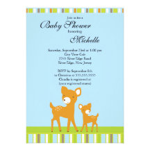 Invitación linda de la fiesta de bienvenida al beb