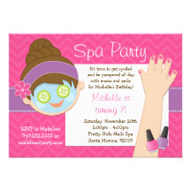 Invitación linda de la fiesta de cumpleaños del ba