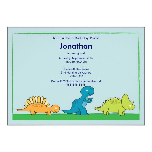 Invitación linda de la fiesta de cumpleaños del di
