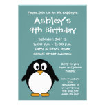 Invitación linda de la fiesta de cumpleaños del pi