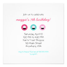 Invitación linda de la magdalena