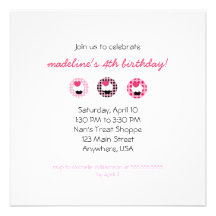 Invitación linda de la magdalena