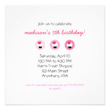 Invitación linda de la magdalena