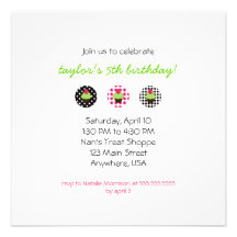 Invitación linda de la magdalena