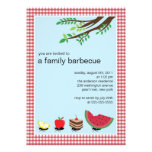 Invitación LINDA del fiesta del Bbq del verano de 