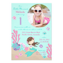 Invitación LTBRU 1SM del cumpleaños de little merm