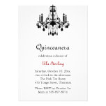 Invitación magnífica del cumpleaños del salón de b
