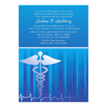 Invitación médica del gráfico