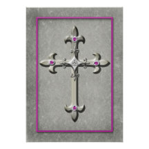 Invitación medieval del boda de la cruz céltica