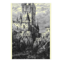 Invitación medieval del castillo
