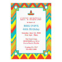 Invitación mexicana de Cinco De Mayo de la fiesta