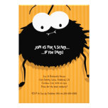 Invitación mimosa linda del fiesta de Halloween de invitaciones