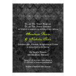 Invitación misteriosa del boda de Halloween