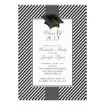 Invitación moderna de la fiesta de graduación de l